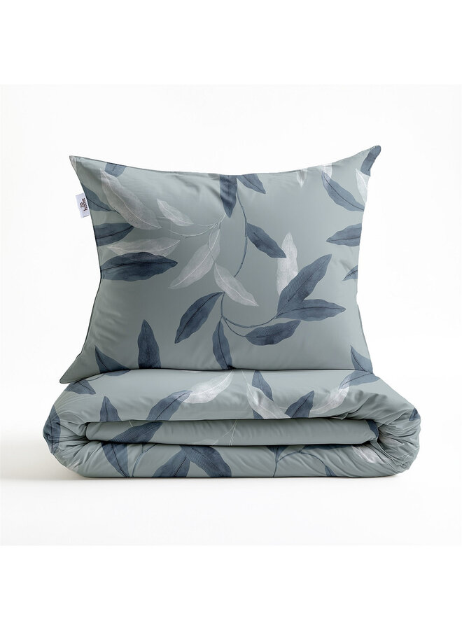 ZO! Home Dekbedovertrek  Astrid Blauw - Flanel