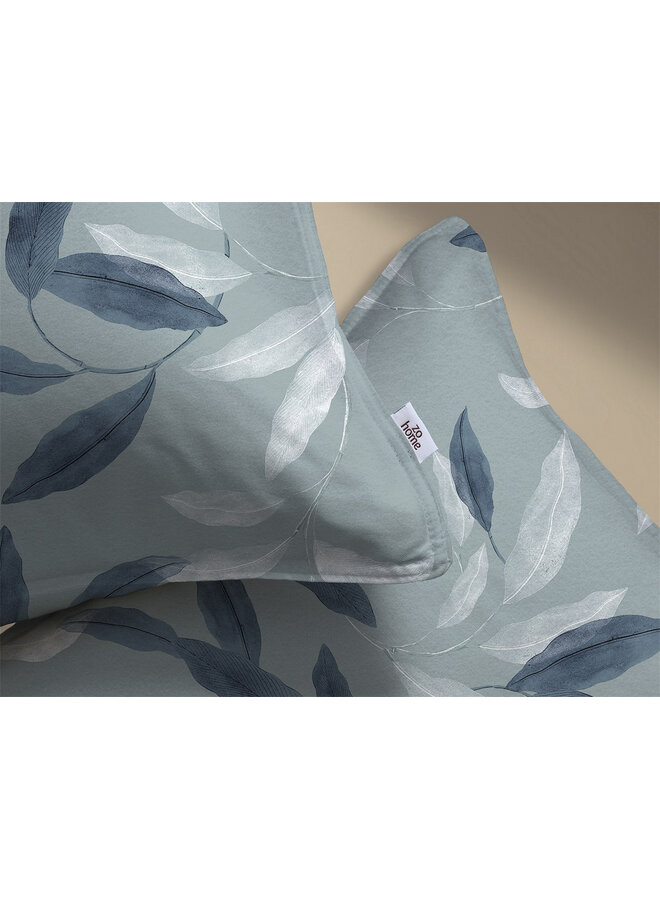 ZO! Home Dekbedovertrek  Astrid Blauw - Flanel