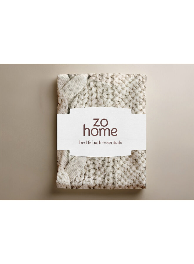 ZO! Home Dekbedovertrek Mira Naturel - Flanel