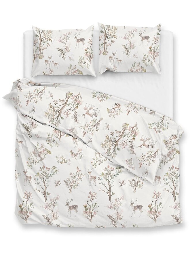 ZO! Home Dekbedovertrek Hazel Creme - Flanel