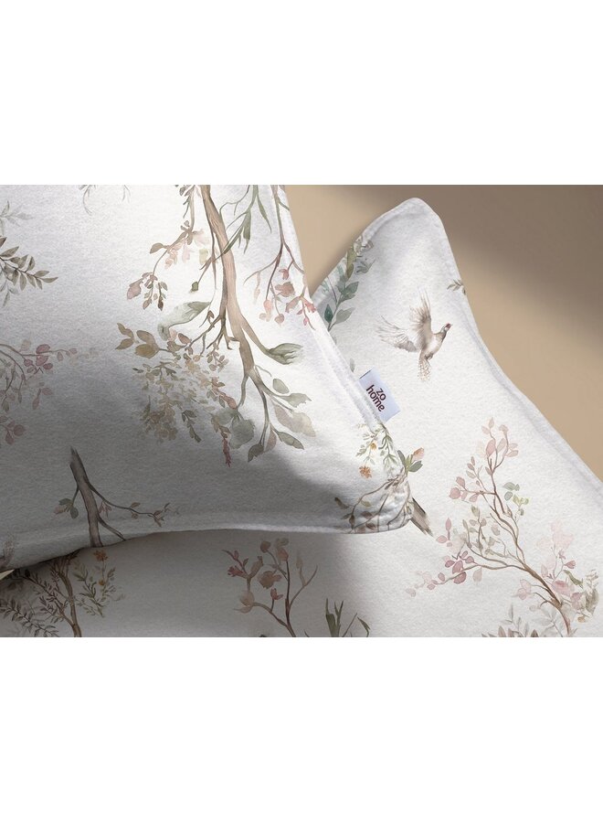 ZO! Home Dekbedovertrek Hazel Creme - Flanel