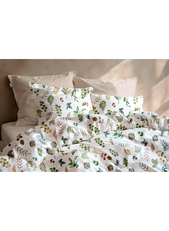 ZO! Home Dekbedovertrek Amara Wit - Flanel