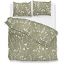 ZO! Home Dekbedovertrek Yarrow Groen - Flanel