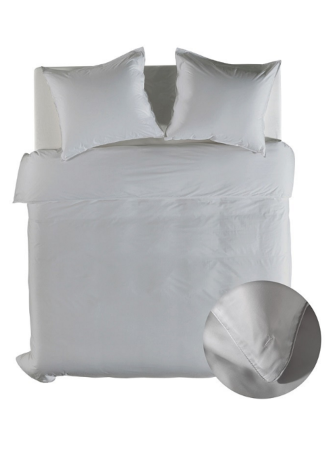 Dekbedovertrek Suite New York Vaporous Grijs - Lyocell