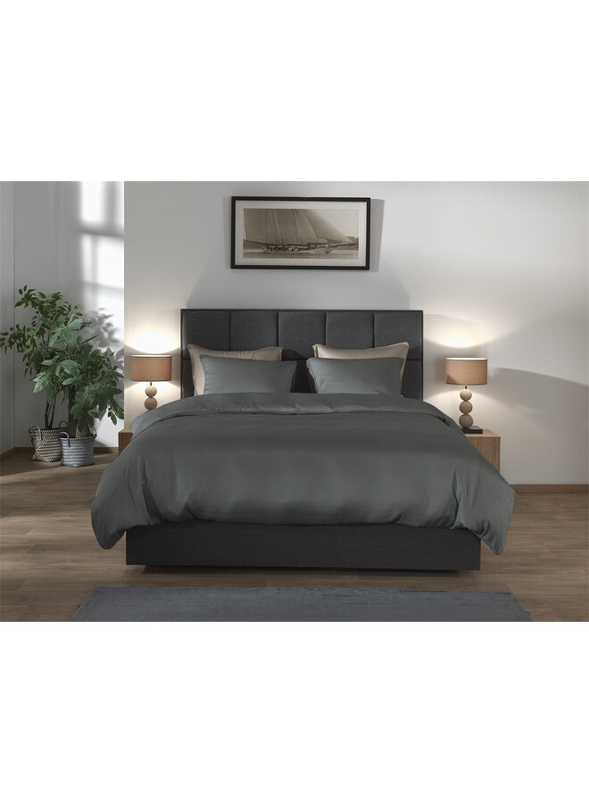 Yellow Dekbedovertrek Suite New York Beluga Grijs - Lyocell