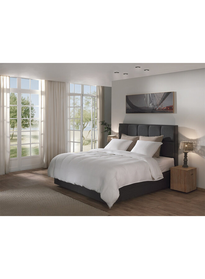 Yellow Dekbedovertrek Suite Guadeloupe Blanc de Blanc - Gauze Katoen