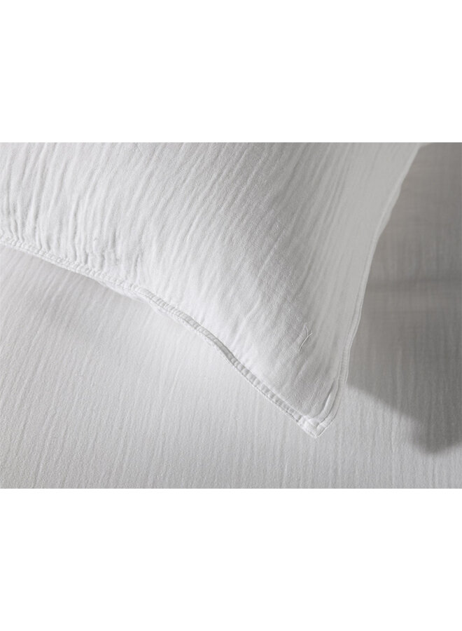 Yellow Dekbedovertrek Suite Guadeloupe Blanc de Blanc - Gauze Katoen