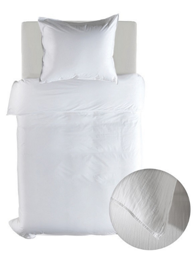 Yellow Dekbedovertrek Suite Guadeloupe Blanc de Blanc - Gauze Katoen