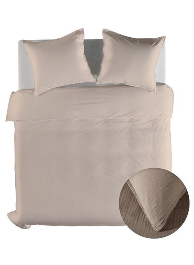 Dekbedovertrek Suite Guadeloupe Dollar Zand - Gauze Katoen