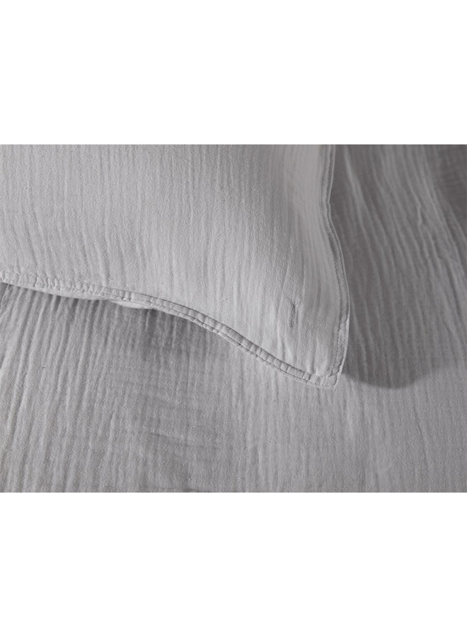 Yellow Dekbedovertrek Suite Guadeloupe Vaporous Grijs - Gauze Katoen