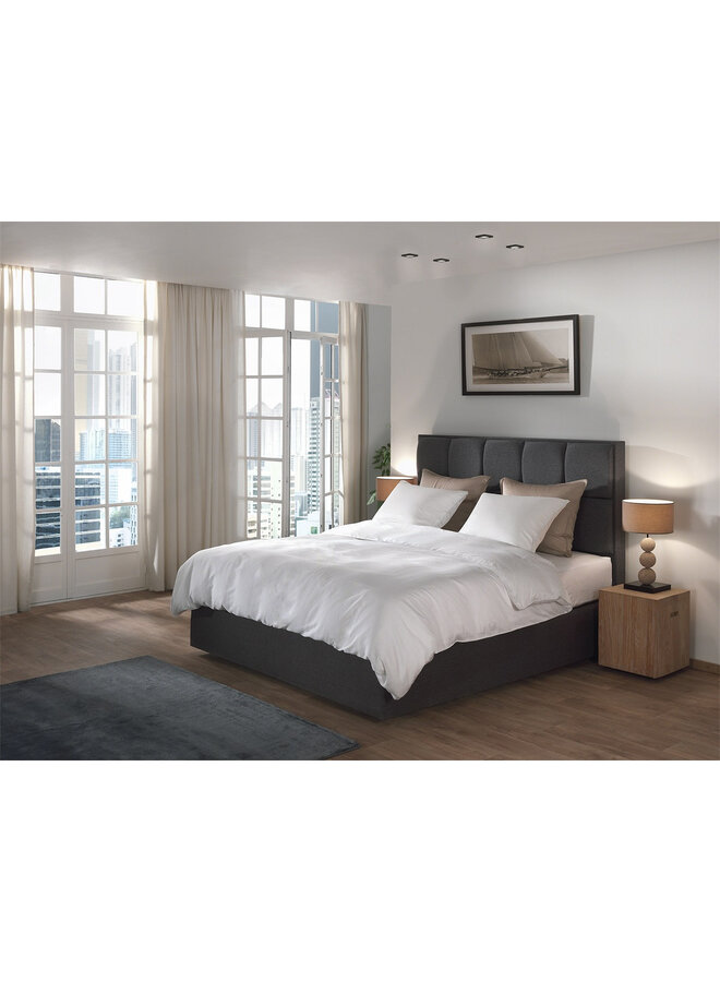 Yellow Dekbedovertrek Suite New York Wit - Lyocell