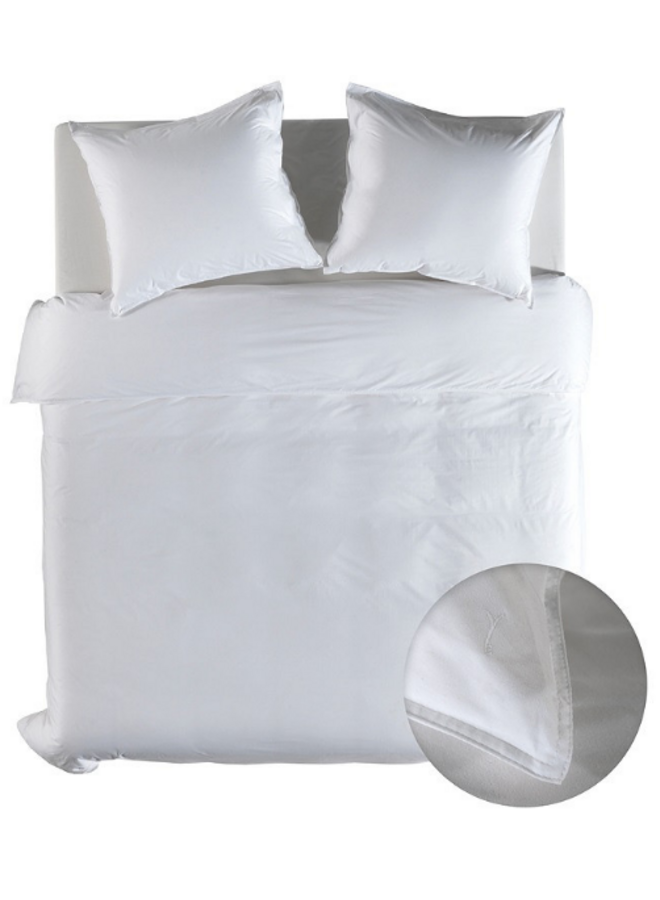 Dekbedovertrek Suite Zermatt Wit - Katoen-Twill PL1