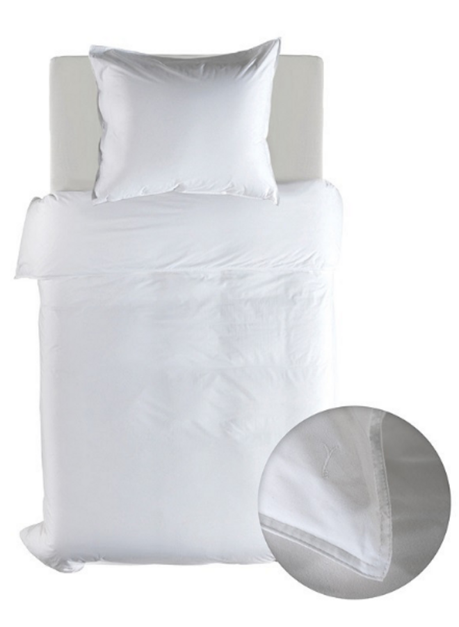 Yellow Dekbedovertrek Suite Zermatt Blanc de Blanc - Katoen-Twill