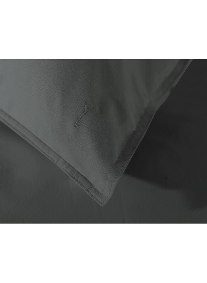 Yellow Dekbedovertrek Suite Zermatt Beluga Grijs - Katoen-Twill