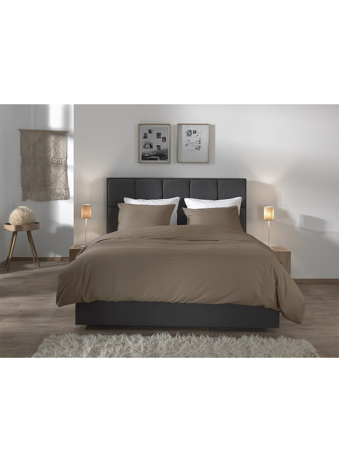 Yellow Dekbedovertrek Suite Zermatt Plaza Taupe - Katoen-Twill