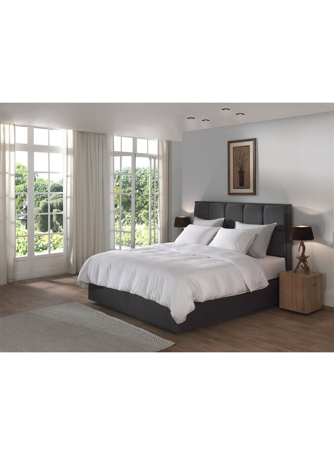 Yellow Dekbedovertrek Suite Saint-Tropez Blanc de Blanc - Linnen/Katoen