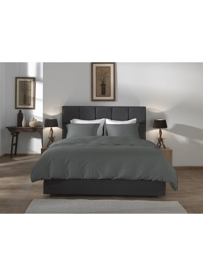 Yellow Dekbedovertrek Suite Saint-Tropez Beluga Grijs - Linnen/Katoen