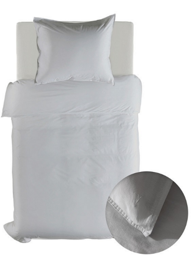 Yellow Dekbedovertrek Suite Saint-Tropez Vaporous Grijs - Linnen/Katoen