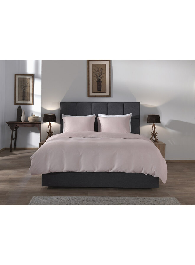 Yellow Dekbedovertrek Suite Saint-Tropez Roze - Linnen/Katoen