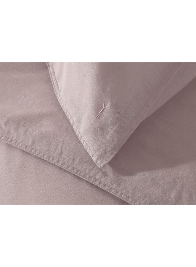 Yellow Dekbedovertrek Suite Saint-Tropez Roze - Linnen/Katoen