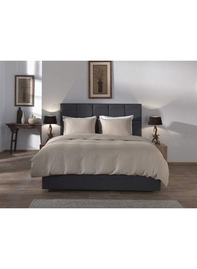 Yellow Dekbedovertrek Suite Saint-Tropez Dollar Zand - Linnen/Katoen