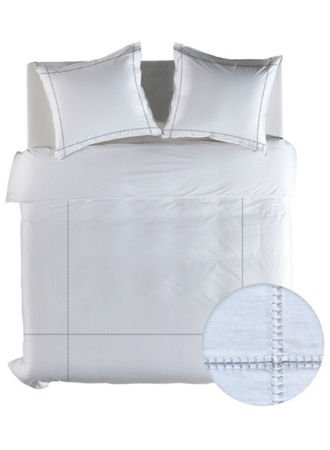 Yellow Dekbedovertrek Suite Port Louis Blanc de Blanc - Katoen