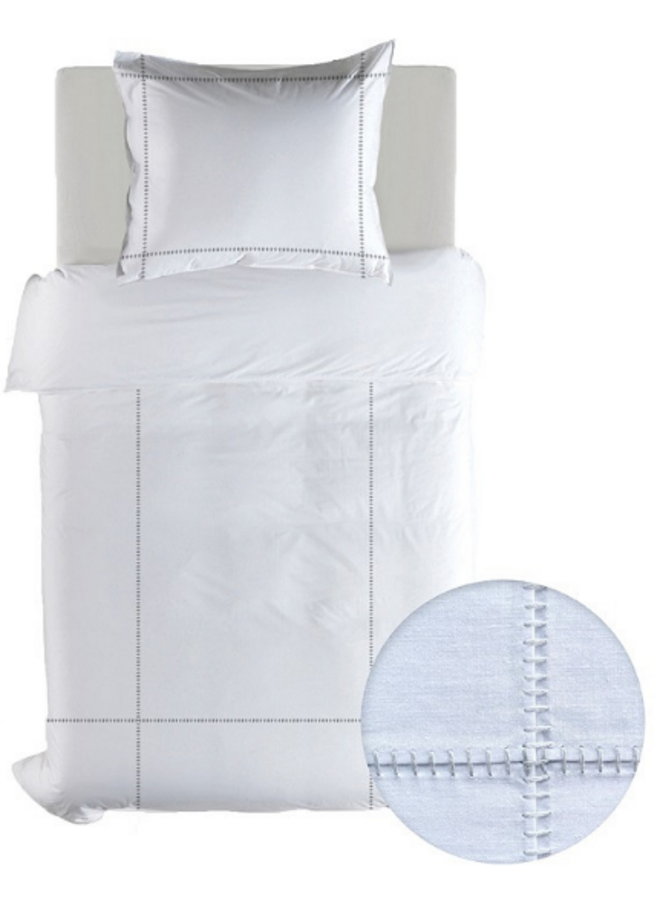 Yellow Dekbedovertrek Suite Port Louis Blanc de Blanc - Katoen