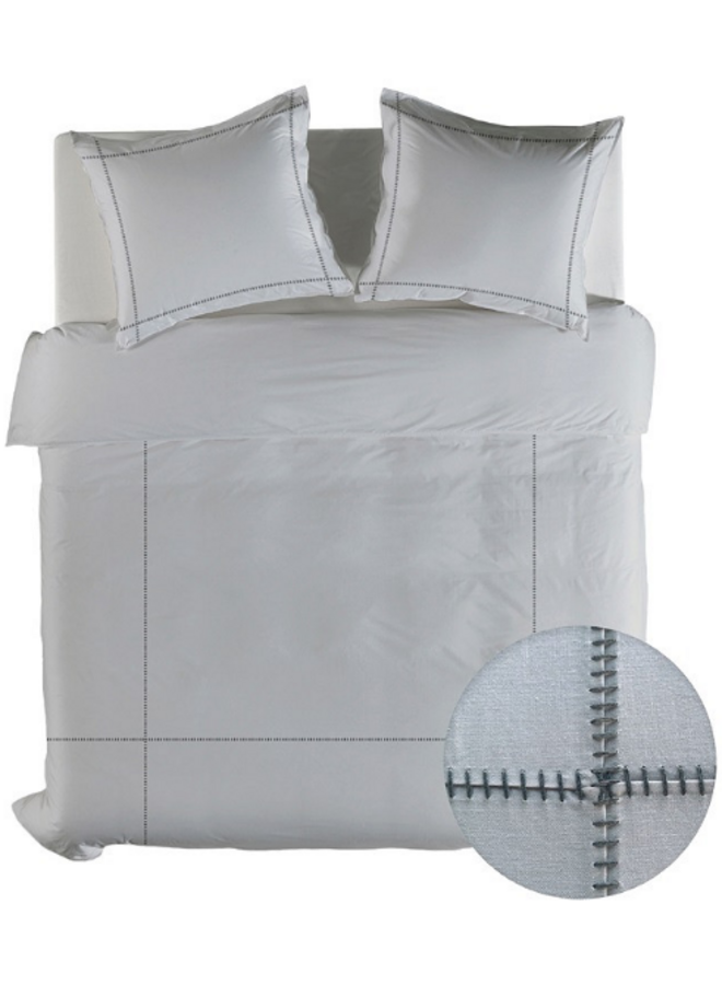 Yellow Dekbedovertrek Suite Port Louis Vaporous Grijs - Katoen