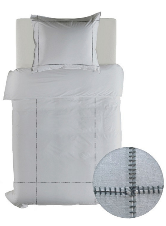 Yellow Dekbedovertrek Suite Port Louis Vaporous Grijs - Katoen