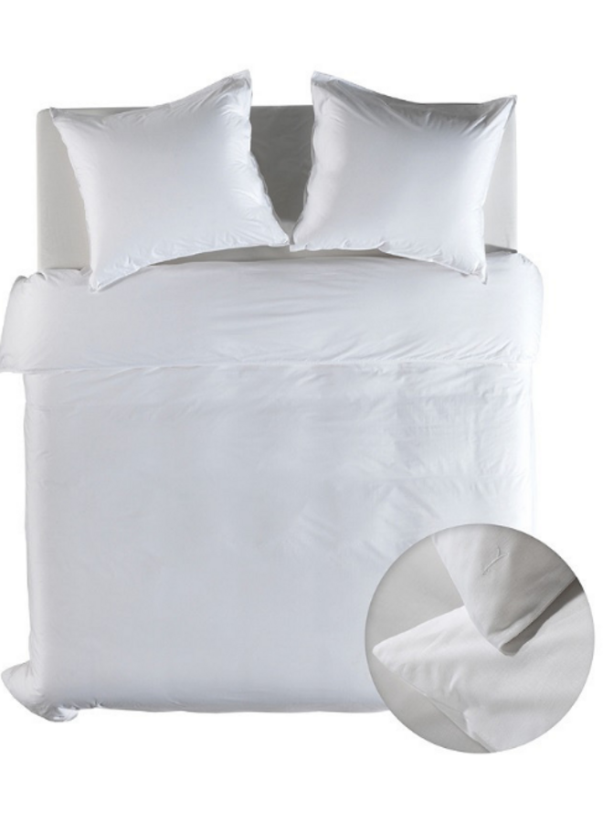 Yellow Dekbedovertrek Suite Casablanca Blanc de Blanc - Katoen