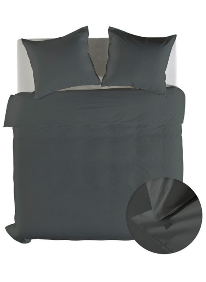 Dekbedovertrek Suite Casablanca Beluga Grijs - Katoen