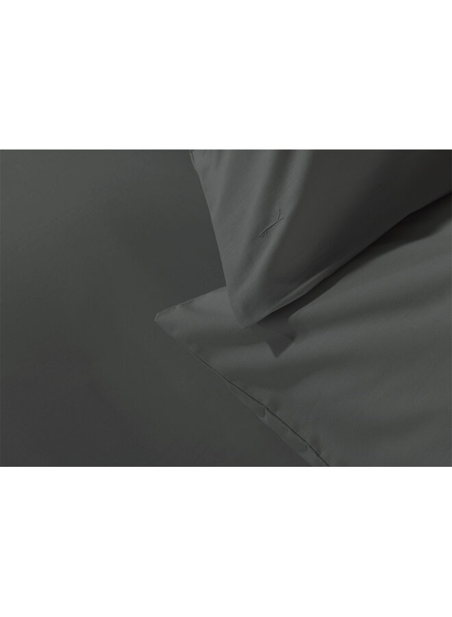 Yellow Dekbedovertrek Suite Casablanca Beluga Grijs - Katoen