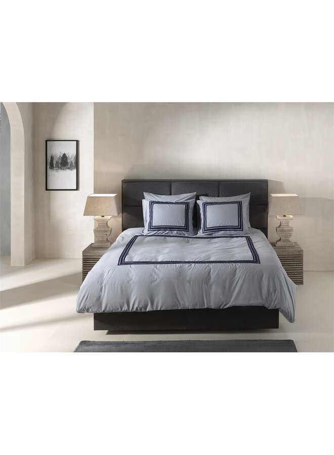 Yellow Dekbedovertrek Suite Kerala Delicate Blauw - Gewassen Katoen