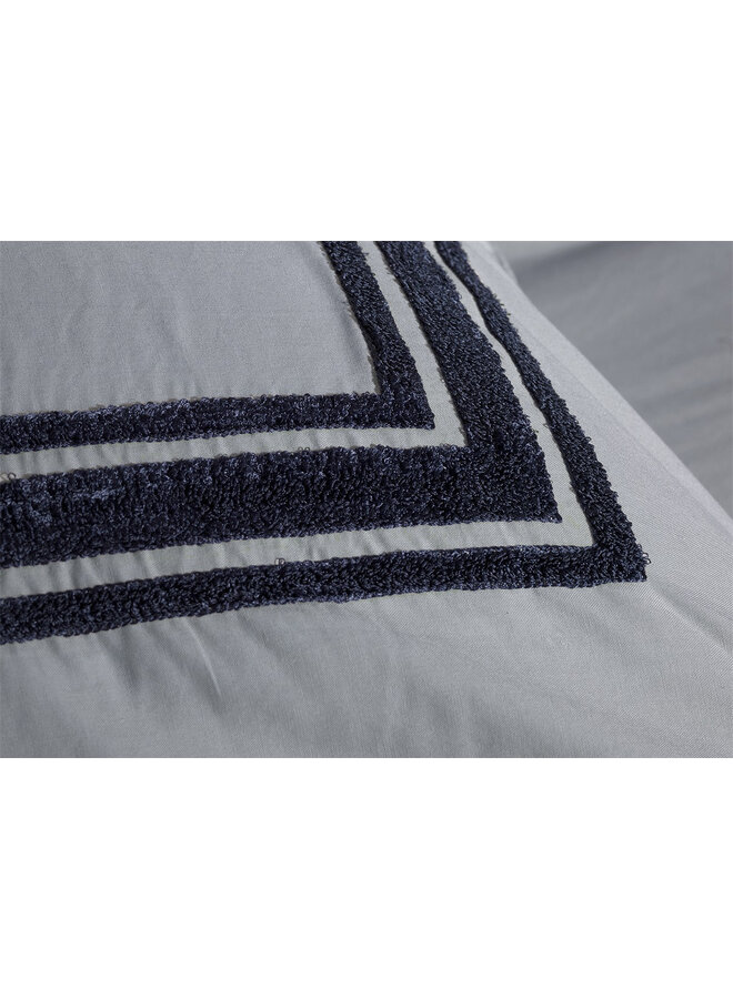 Yellow Dekbedovertrek Suite Kerala Delicate Blauw - Gewassen Katoen