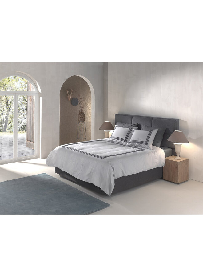 Yellow Dekbedovertrek Suite Kerala Vaporous Grijs - Gewassen Katoen