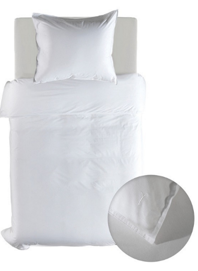 Yellow Dekbedovertrek Suite Nairobi Blanc de Blanc - Gewassen Katoen