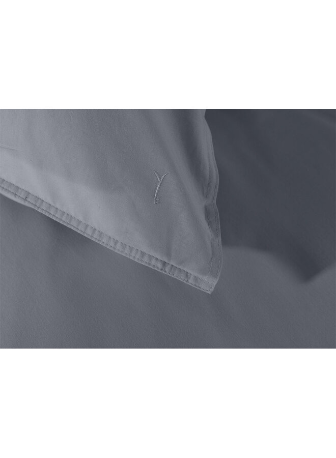 Yellow Dekbedovertrek Suite Nairobi Delicate Blauw - Gewassen Katoen