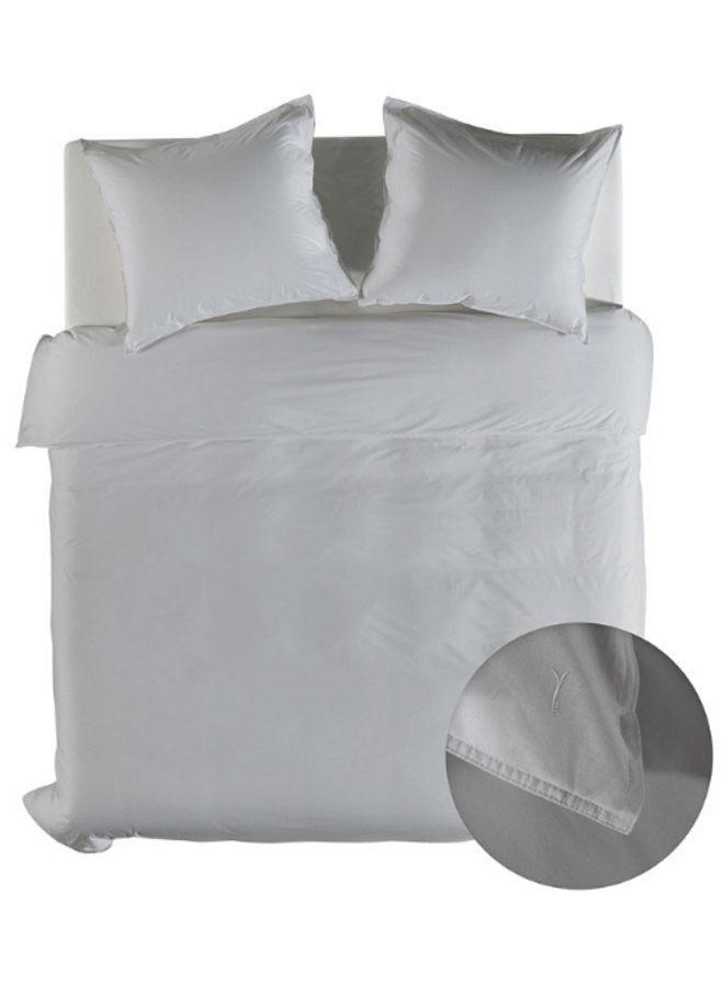 Dekbedovertrek Suite Nairobi Vaporous Grijs - Gewassen Katoen