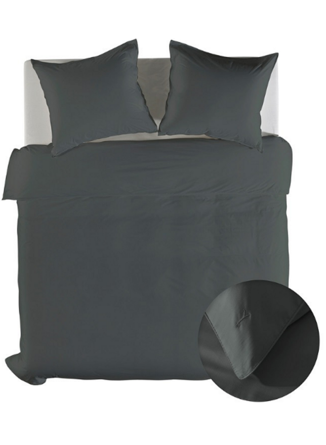 Yellow Dekbedovertrek Suite Dubai Beluga Grijs - Katoen-Satijn