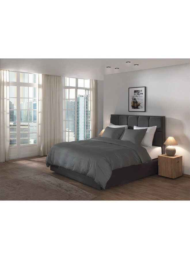 Yellow Dekbedovertrek Suite Dubai Beluga Grijs - Katoen-Satijn