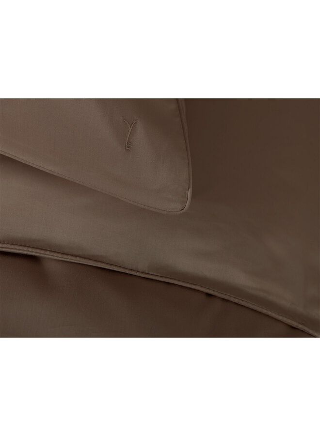 Yellow Dekbedovertrek Suite Dubai Plaza Taupe - Katoen-Satijn