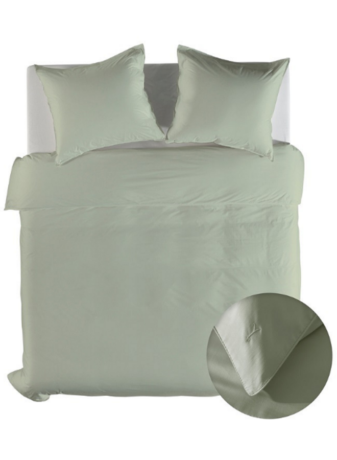Yellow Dekbedovertrek Suite Dubai Reseda Groen - Katoen-Satijn
