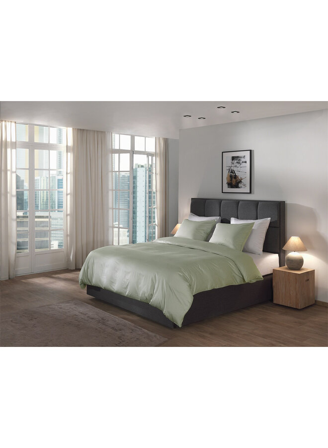 Yellow Dekbedovertrek Suite Dubai Reseda Groen - Katoen-Satijn