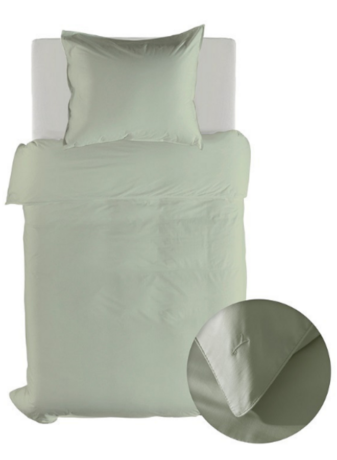 Yellow Dekbedovertrek Suite Dubai Reseda Groen - Katoen-Satijn