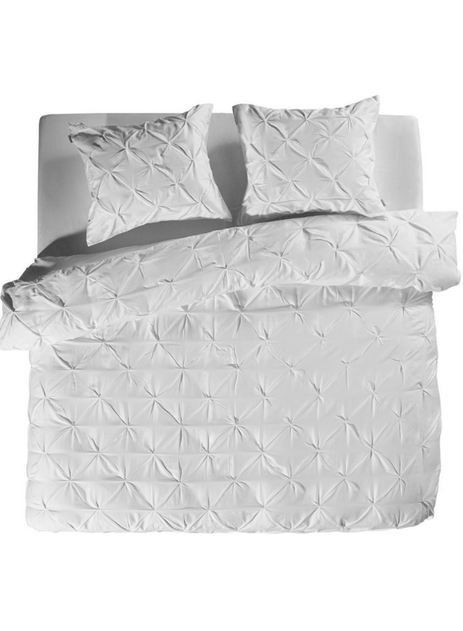 Dekbedovertrek Nova Wit - Katoen-Satijn PL2