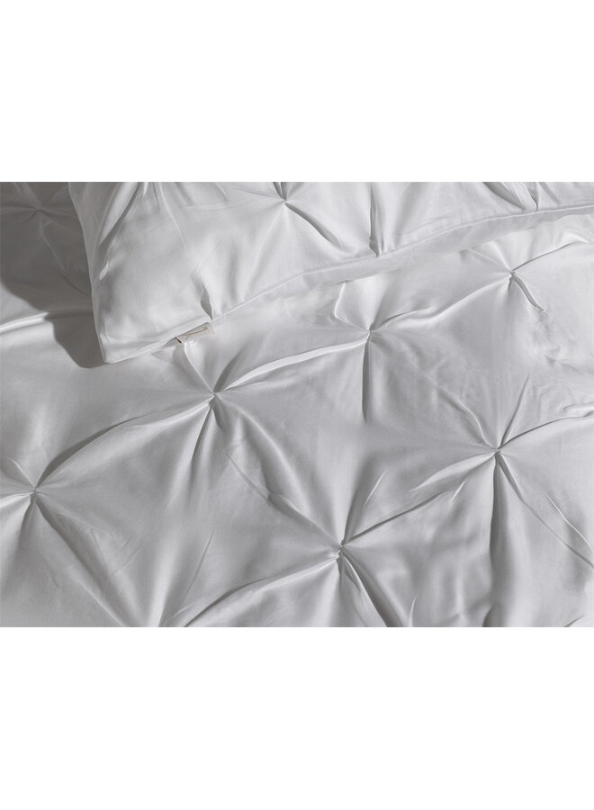 Yellow Dekbedovertrek Nova Wit - Katoen-Satijn