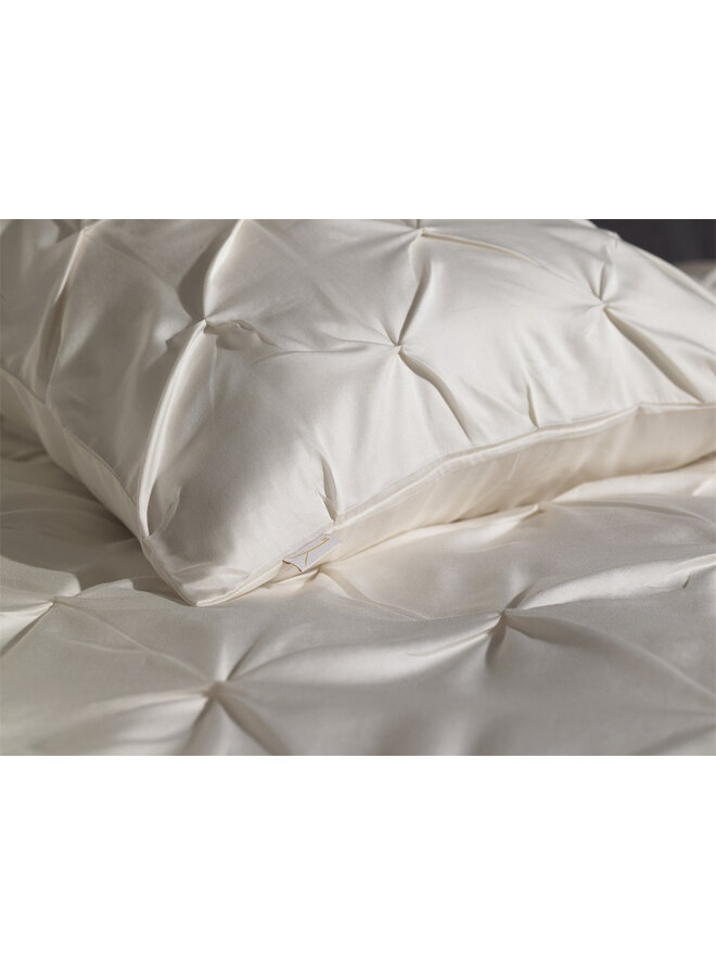 Yellow Dekbedovertrek Nova Creme - Katoen-Satijn