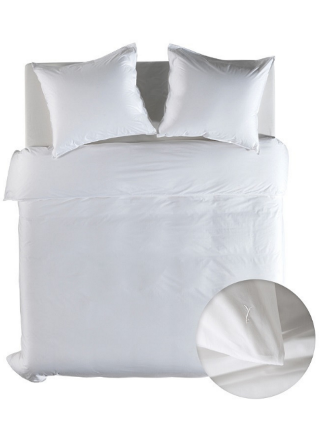 Dekbedovertrek Suite Mumbai Blanc de Blanc - Percale Katoen