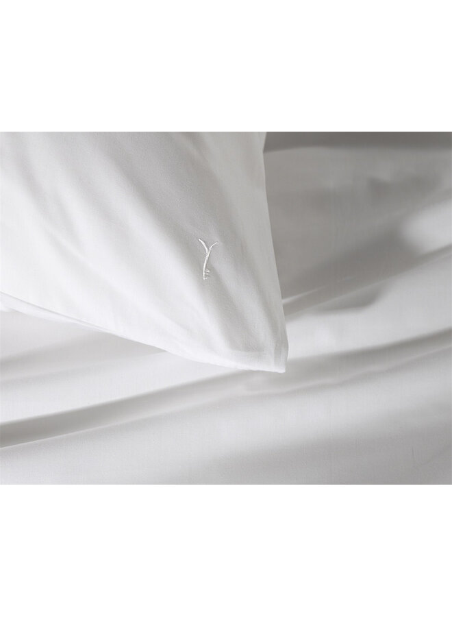Yellow Dekbedovertrek Suite Mumbai Wit - Percale Katoen