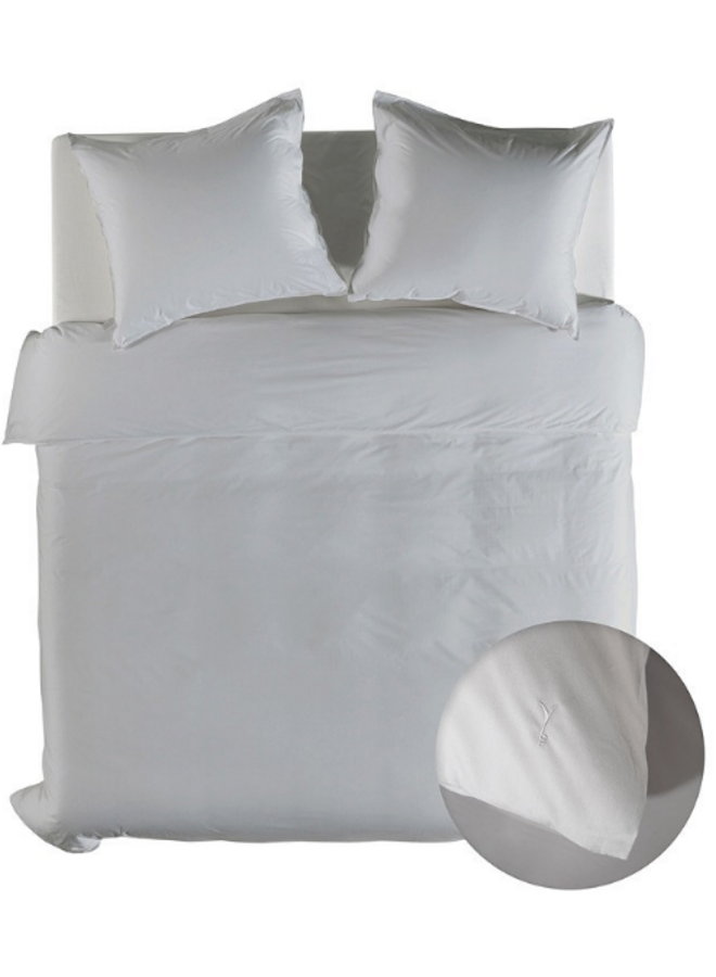 Yellow Dekbedovertrek Suite Mumbai Vaporous Grijs - Percale Katoen